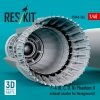 RESKIT RSU48-0562 F-4 (B, C, D, N) Phantom II exhaust nozzles for Hasegawa kit (3D Printed) (1/48)